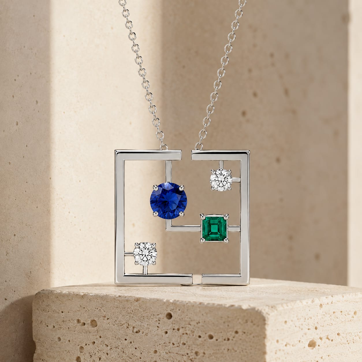 Step 5 — the finished, hand-polished CHARMENTIST jewelry piece